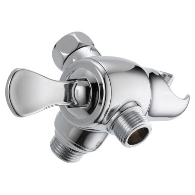 Click here to see Delta U4920-PK DELTA U4920-PK 3-WAY SHOWER ARM DIVERTER CHROME - HANDSHOWER MOUNT