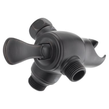 Click here to see Delta U4920-RB-PK Delta U4920-RB-PK Universal Showering 3-Way Shower Arm Diverter w/ Hand Shower Mount, Venetian Bronze