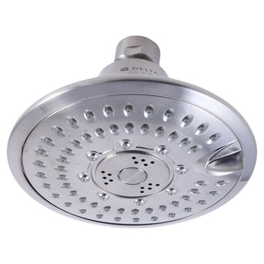 Click here to see Delta 52683-SS Delta 52683-SS Universal 5-Setting Raincan Shower Head, Stainless Steel