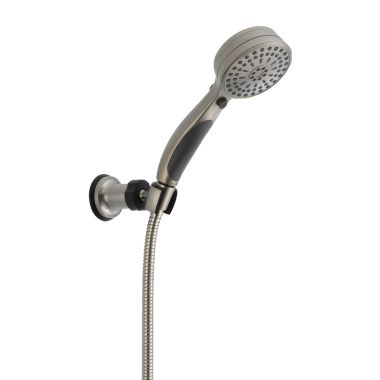 Click here to see Delta 55424-SS Delta Universal Showering ActivTouch 9-Setting Wall Mount Hand Shower, 2.5 GPM, Stainless - 55424-SS