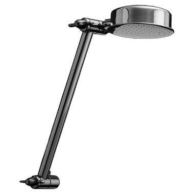 Click here to see Delta 52685-PK Delta Single-Setting Raincan Shower Head, Adjustable Arm, 2.5 GPM, Chrome - 52685-PK