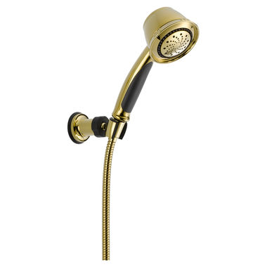 Click here to see Delta 59515-PB Delta 59515-PB Accessory Adjustable Wall Mount Handshower Polished Brass