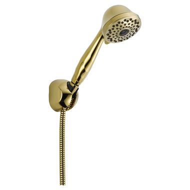 Click here to see Delta 59710-PB-PK DELTA 59710-PB-PK FIXED WALL MOUNT HANDSHOWER POLISHED BRASS