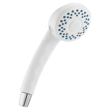 Click here to see Delta 59462-WH-PK Delta Single-Setting Touch-Clean Hand Shower, WaterSense, 2.5 GPM, White - 59462-WH-PK