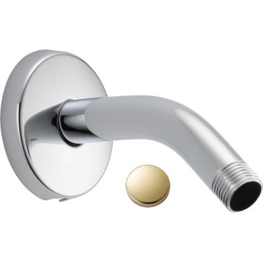 Click here to see Delta U4993-PB Delta Polished Brass Shower Arm and Flange Assembly, Brass - U4993-PB