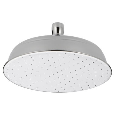 Click here to see Delta 52682 Delta Single-Setting Round Raincan Shower Head, 2.5 GPM, Chrome - 52682