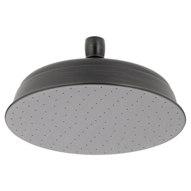 Click here to see Delta 52682-RB Delta Single-Setting Round Raincan Shower Head, 2.5 GPM, Venetian Bronze - 52682-RB