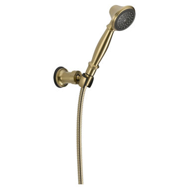 Click here to see Delta 55020-CZ Delta Premium Single-Setting Wall Mount Hand Shower, 1.75 GPM, Champagne Bronze - 55020-CZ