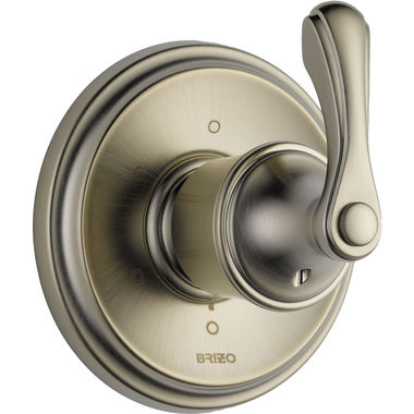 Click here to see Brizo T60985-BN Brizo Charlotte Single-Handle 6-Function Diverter Valve Trim, Lever Handle, Brushed Nickel - T60985-BN