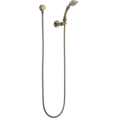 Click here to see Brizo 85885-BN Brizo Charlotte Single-Function Wall-Mount Hand Shower with Touch-Clean Nubs, 1.75 GPM, Brilliance Brushed Nickel - 85885-BN