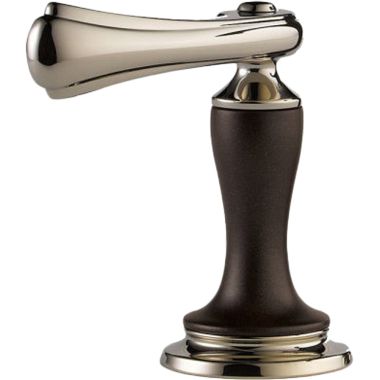 Click here to see Brizo HL5885-PNCO Brizo Charlotte Cocoa/Nickel Metal Blade Faucet Handle Set, ADA - HL5885-PNCO