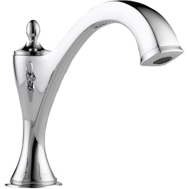 Click here to see Brizo T67385-PCLHP Brizo Charlotte Two-Handle Deck-Mount Roman Tub Faucet Trim, 3-Hole, Less Handles, Polished Chrome - T67385-PCLHP