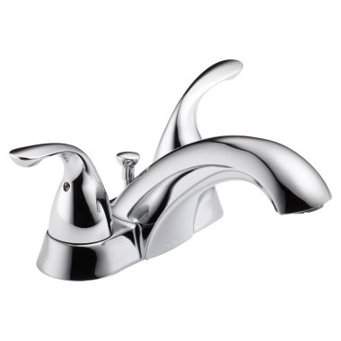 Click here to see Delta 2523LF-MPU Delta Classic Two-Handle Centerset Bathroom Faucet with Metal Pop-Up, Deck Mount, ADA, Lever Handles, 1.2 GPM, Chrome - 2523LF-MPU