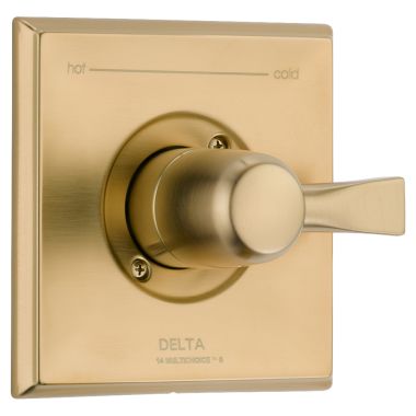 Click here to see Delta T14051-CZ Delta Dryden Monitor 14 Series Valve Trim, Lever Handle, Champagne Bronze - T14051-CZ