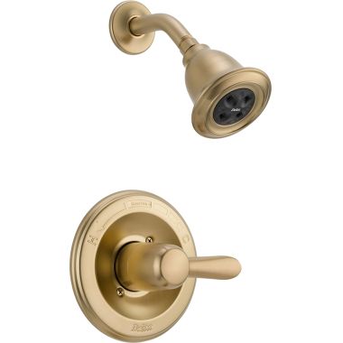 Click here to see Delta T14238-CZH2O Delta T14238-CZH2O Lahara Monitor 14 Series H2Okinetic Shower Trim, Champagne Bronze