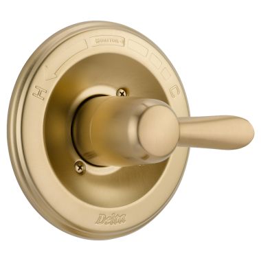 Click here to see Delta T14038-CZ Delta Lahara Monitor 14 Series Valve Trim, Lever Handle, Champagne Bronze - T14038-CZ
