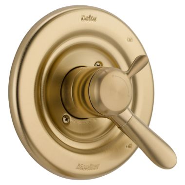 Click here to see Delta T17038-CZ Delta Lahara Monitor 17 Series Two-Handle Valve Trim, Lever Handles, Champagne Bronze - T17038-CZ