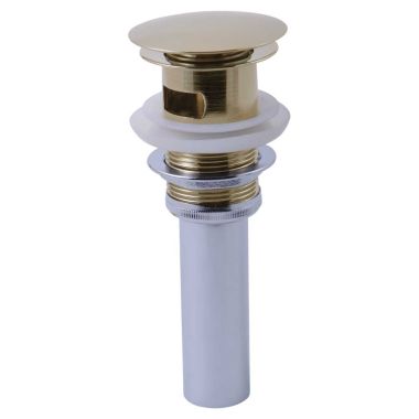 Click here to see Brizo RP72414PN Brizo RP72414PN Polished Nickel Push Button Pop-Up with Overflow 
