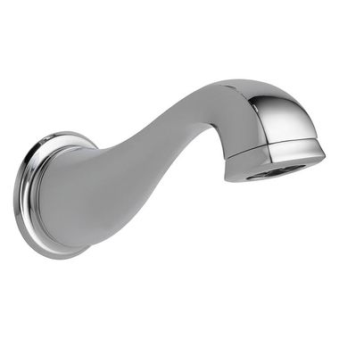 Click here to see Brizo RP70908PC Brizo Charlotte Wall Mounted Polished Chrome Non-Diverter Tub Spout with Pull-Down, Solid Brass, 1/2-inch Connection Size - RP70908PC