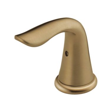 Click here to see Delta RP51289CZ Delta Lahara Brilliance Champagne Bronze Metal Lever Handle Kit for Roman Tub, ADA - RP51289CZ