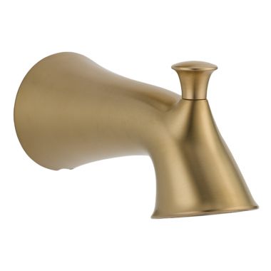 Click here to see Delta RP51303CZ Delta Esato Pull-Up Diverter Tub Spout, Wall-Mount Single-Hole Installation, Champagne Bronze - RP51303CZ