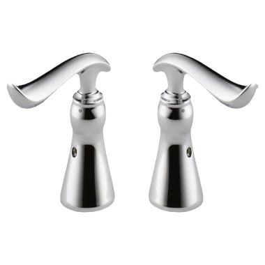 Click here to see Delta RP70635 DELTA RP70635 Chrome Two Lever Handle Kit - Replacement Part