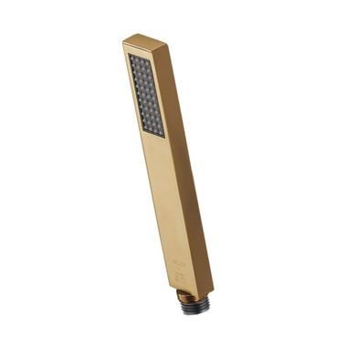 Click here to see Delta RP62954CZ Delta Vero Rectangular Roman Tub Hand Shower with Full Spray Pattern and Touch-Clean Nubs, WaterSense, 1.75 GPM, Brilliance Champagne Bronze - RP62954CZ