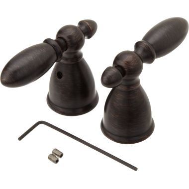 Click here to see Delta RP64476RB DELTA RP64476RB PART TWO LEVER HANDLE KIT VENETIAN BRONZE
