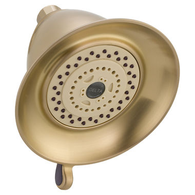 Click here to see Delta RP64095CZ Delta RP64095CZ Premium 3-Setting Shower Head, Champagne