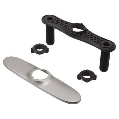 Click here to see Delta RP70714SS Delta RP70714SS Part Escutcheon, Plate, & Nuts Stainless