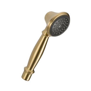 Click here to see Delta RP46680CZ Delta 9in Single-Setting Hand Shower, WaterSense, 1.75 GPM, Champagne Bronze - RP46680CZ