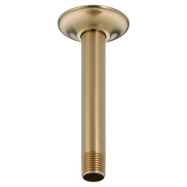 Click here to see Delta RP61058CZ Delta Champagne Bronze Shower Arm and Flange, Ceiling Mount - RP61058CZ