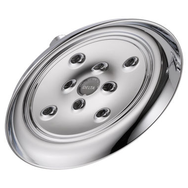 Click here to see Delta RP70172 Delta Universal Showering Single-Spray Setting Raincan Showerhead, H2Okinetic Technology, 1.75 GPM, WaterSense Certified, Chrome - RP70172