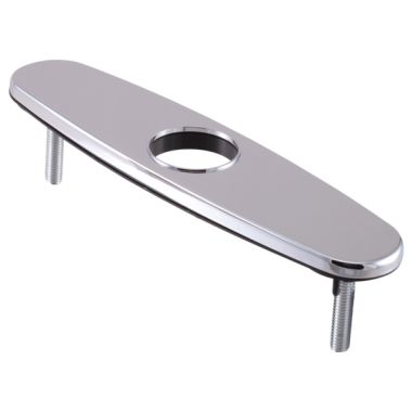 Click here to see Peerless RP71268 Peerless Precept Chrome 10in Escutcheon, Base Plate, and Mounting Nut - RP71268