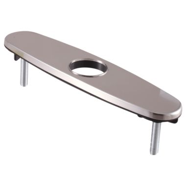 Click here to see Peerless RP71268SS Peerless Precept Stainless 10in Escutcheon, Base Plate, and Mounting Nut - RP71268SS