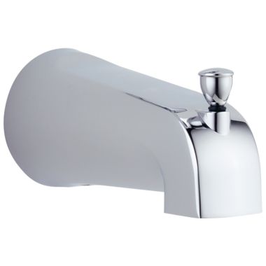 Click here to see Peerless RP71609 Peerless Foundation Slip-On Diverter Tub Spout and Adapter, 10 GPM, Chrome - RP71609