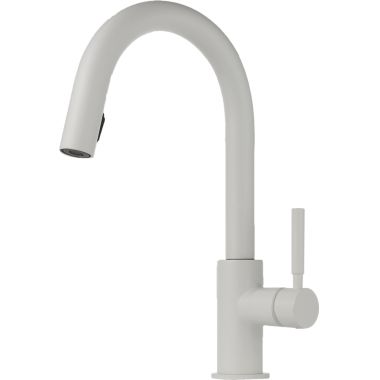 Click here to see Brizo 63020LF-MW BRIZO 63020LF-MW Solna One Handle Pulldown Kitchen Faucet Matte White