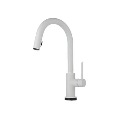 Click here to see Brizo 64020LF-MW BRIZO 64020LF-MW SOLNA ONE HANDLE PULLDOWN KITCHEN FAUCET MATTE WHITE - TOUCH2O