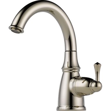 Click here to see Brizo 61310LF-PN Brizo 61310LF-PN Polished Nickel Traditional Beverage Faucet
