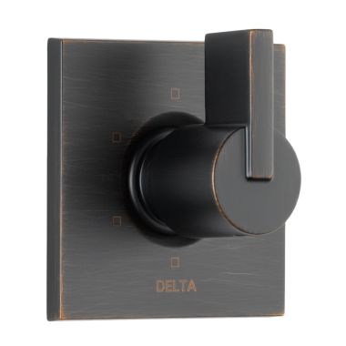 Click here to see Delta T11953-RB Delta Vero 6-Function Diverter Valve Trim, Lever Handle, 3-Port, Venetian Bronze - T11953-RB