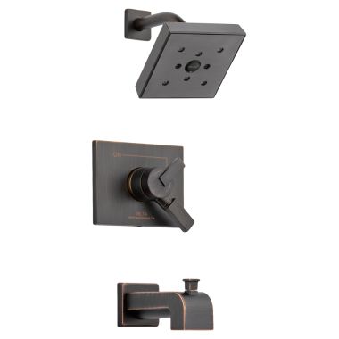 Click here to see Delta T17453-RBH2O Delta T17453-RBH2O Vero Monitor 17 Series Tub and Shower Trim - Venetian Bronze