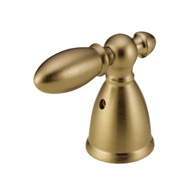 Click here to see Delta H216CZ Delta H216CZ Victorian Metal Lever Handle Set for Faucets, 2 Pack, Champagne Bronze