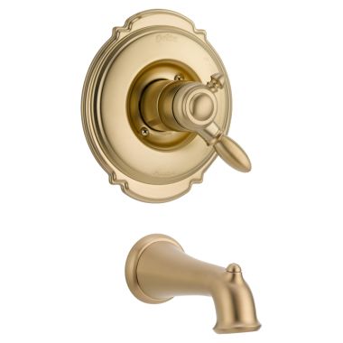 Click here to see Delta T17155-CZ Delta T17155-CZ Victorian Monitor 17 Series Tub Trim - Champagne Bronze