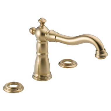 Click here to see Delta T2755-CZLHP Delta T2755-CZLHP Victorian Roman Tub Trim (Less Handles) - Champagne Bronze