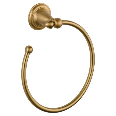 Click here to see Delta 75046-CZ Delta 75046-CZ Victorian Open Towel Ring - Champagne Bronze