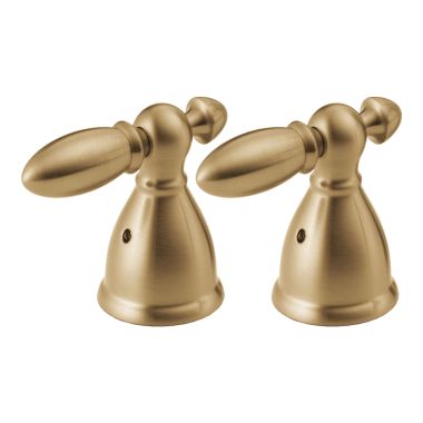 Click here to see Delta H616CZ Delta H616CZ Victorian Metal Lever Handle Set for Roman Tub, 2 Pack, Champagne Bronze