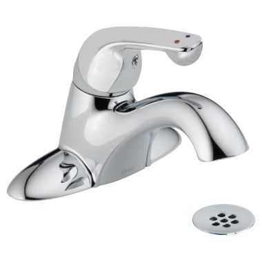 Click here to see Delta 523LF-TGMHDF Delta HDF 523LF-TGMHDF Commercial One Handle Lavatory Faucet Chrome