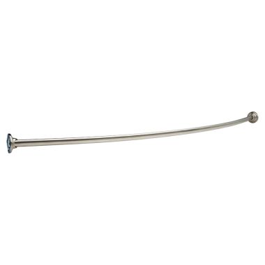 Click here to see Delta 42205-ST Delta 42205-ST Commercial 1 in. x 5 ft. w/6 in. bow Shower Rod: Bright Stainless