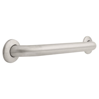 Click here to see Delta 40118-SS Delta 40118-SS Commercial 1 1/2 inch by 18 inch Grab Bar in Stainless Steel