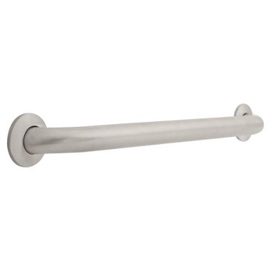 Click here to see Delta 40124-PS Delta 40124-PS Commercial 1 1/2 inch by 24 inch Grab Bar: Peened Stainless Steel